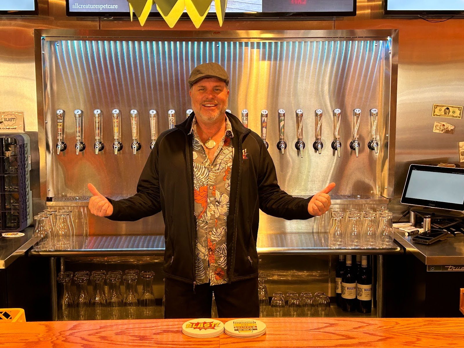 Tadd Maudlin of Blast Beer Company, featured in International Business Times